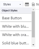 White with blue button style is highlighted with dotted border
