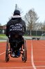 wheelchair track coach on track